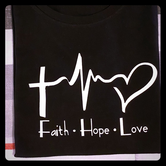 Tops - Faith Hope Love Tee